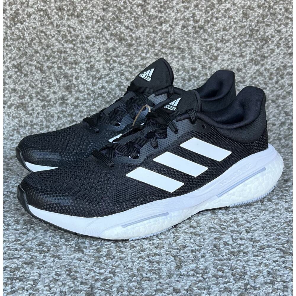 Adidas Women's Solar Glide Running Shoes Black 7 US Size NWB